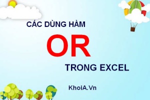 Cách dùng hàm OR trong Excel, Ví dụ minh họa cách dùng hàm OR
